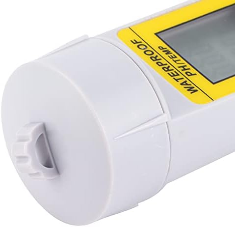 Medidor de pH digital, medidor de temperatura multifuncional Precisa de calibração automática PH Medidor Tester Kit para água potável, hidroponia, laboratório