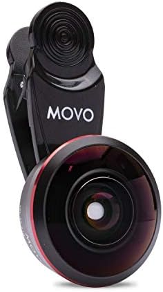 MOVO SPL -FE 238 ° Super Fisheye lente com montagem universal de clipe para smartphones - lente Fisheye para iPhone, Android
