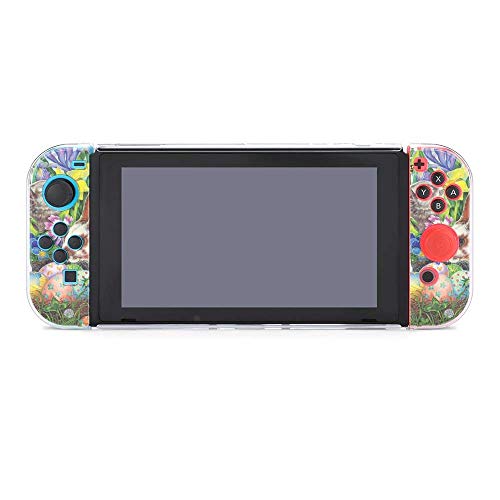 Caso para Nintendo Switch, Easter Bunny 2 Five Pieces Definir acessórios de console de casos de capa protetora para o Switch