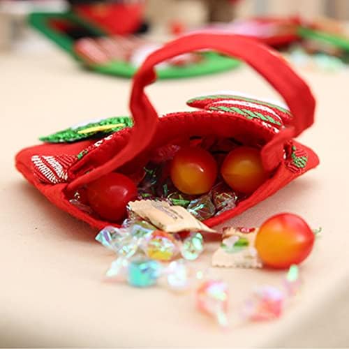 Bola de neve pretyzoom Bolsa de Natal Candy Candy Cute Tabock Ornamentos