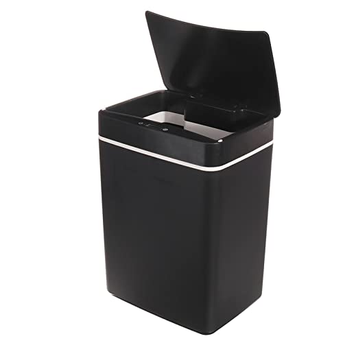 Zalord lixo lata 15L de lixo de indução automática lata de cozinha banheiro sala de estar Indução inteligente lixo latas de lixo para