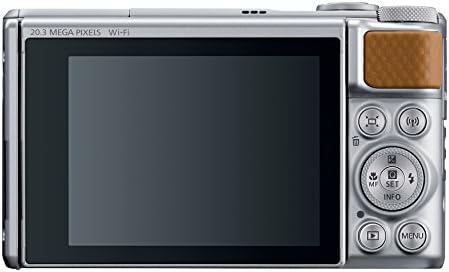 Câmeras Canon US Point e atiram em câmera digital com 3,0 LCD, prata