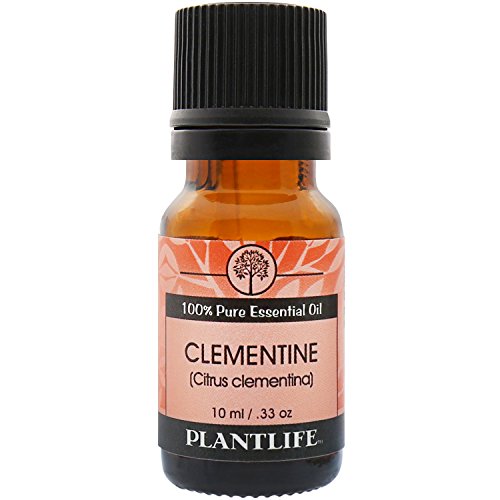 Plantlife Clementine Aromaterapy Oil Essential - diretamente da planta pura grau terapêutica - sem aditivos ou enchimentos -