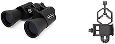 CELESTRON UPCLOSE G2 7X35 PORRO Binocular 71250 com adaptador básico de smartphone 1.25
