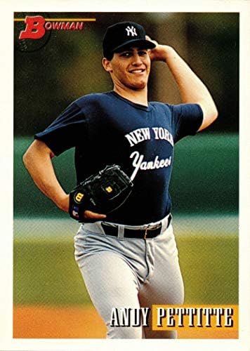 1993 Bowman Baseball 103 Andy Pettitte Rookie Card