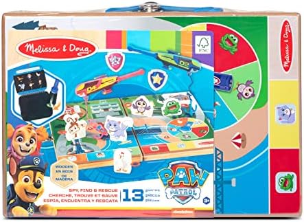 Melissa e Doug Paw Patrol 2 Spy, Find, & Rescue - PAW PATROL TRAVEL GOGE, JOGOS PORTÁTILS, PAW PAW PATROL TOR CRIANÇAS