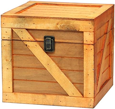 Vintiquewise Wooden empilhável Crate