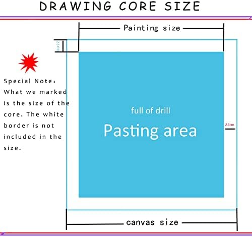 Kits de pintura de diamante para adultos, azul iris diamante arte infantil tinta 5d para iniciantes por números,