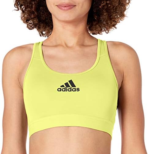 Adidas feminino de torcedor de mulheres de volta, não descanse sutiã acolchoado alfaskina com almofadas removíveis