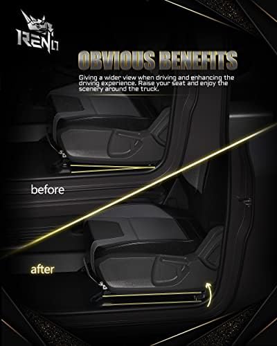 Espaçadores de assento de reno, driver da frente ou kit de elevação de reclinação de passageiros 1/2 -2 compatível com F150