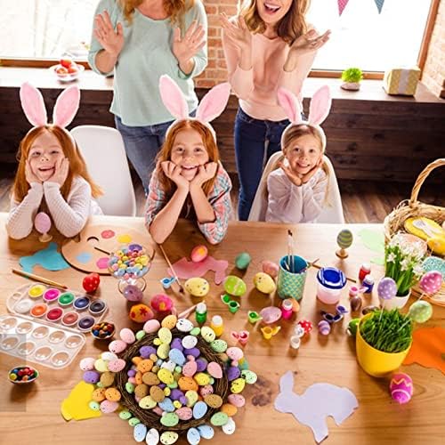 Ovos de Páscoa de espuma para artesanato e decorações de festa da Páscoa decorações de decoração de festa