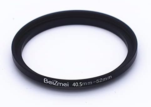 Lente de 40,5 mm a filtros de 52 mm anel, filtros de câmera Ring compatível com todas as marcas lentes Ø52mm UV ND Filtro de câmera