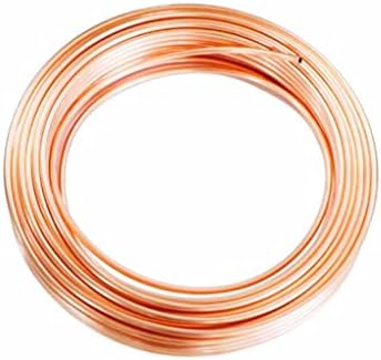 1 x tubo de cobre, tubo de cobre de ar condicionado de ar condicionado T2 Tubo de cobre macio OD2/3/4/6/8/10/21/14 mm