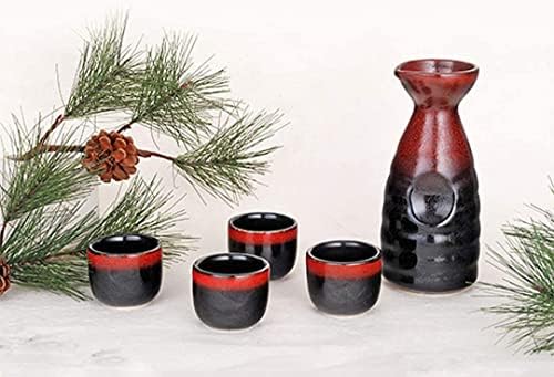 Vendas felizes, perfeito 5 pc design japonês de cerâmica