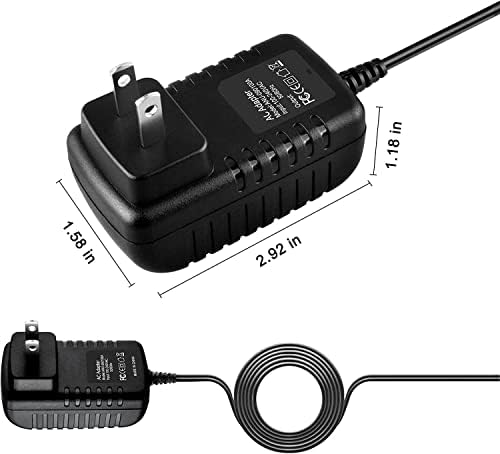 Adaptador AC/CC de Tech-Tech Compatível com Foscam F18918W F18908W F18909W CORATE DE COMPORTENHA DE CAMERA IP