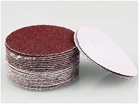 Lia de polimento e lixamento 30pcs 2 polegadas de 3 polegadas de 50 mm de lixa redonda Lia de disco de areia de 40-2000 gancho