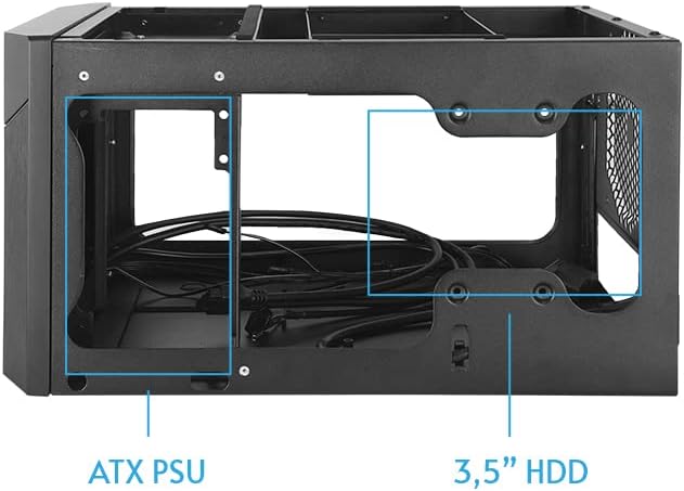 Chieftec PC Case Pro Cube Mini CN-01B-OP