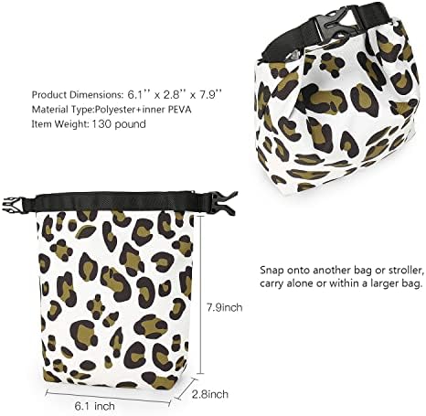 Mov compra Movcompra Women Leopard Isoled Box +lanches isolados- Mulheres meninas sanduíche reutilizável