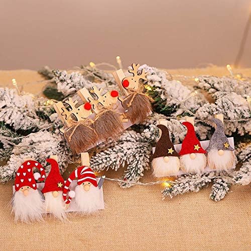 Yiisu l4q214 pingente de árvore de Natal pendurado em casa decoração de natal