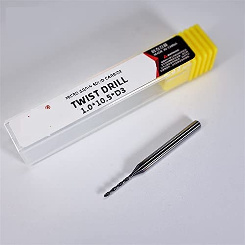 Micro Solid Solid Solid Brill Brill Buraco de precisão Fazendo 0,15 mm a 2,9 mm de diâmetro 3mm 1pcs metal aço plástico 1pcs