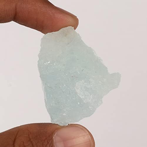 GemHub 86.25 CT Cristal natural de Cristal Aqua Sky Aquamarine Roug