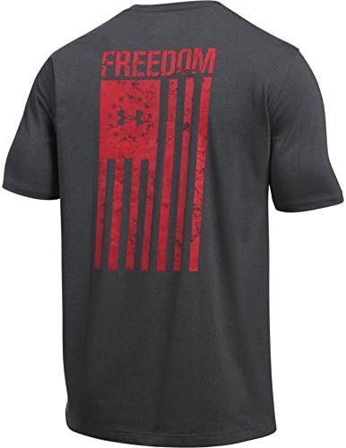 T-shirt de bandeira da liberdade de menores da Armour Men