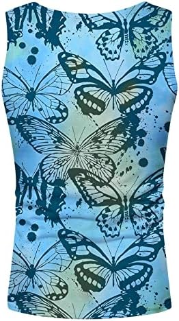 UBST Mens Hawaiian Tops Tops gráficos de impressão tropical gráfico com camiseta com camiseta atlética Aloha Beach Tank Tops de tanques