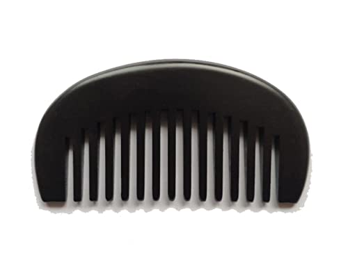Gravar logotipo-preto de pêssego pente de madeira pente de pente de pente para cabelos/barba pente pente de cabelo
