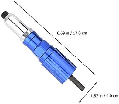 Ferramentas elétricas do Doitool Adaptador de porca do rebite elétrico Adaptador de porca sem fio Rivador de rebitador