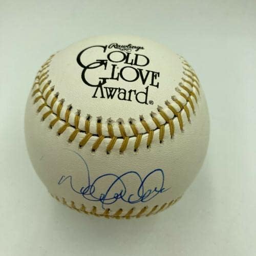 Mint Derek Jeter assinou Rawlings Official Gold Glove Baseball Steiner COA - Bolalls autografados