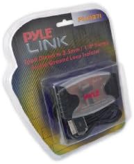 Isolador de ruído do laço do solo pyle - Apple iPhone 4 ou 4s direto para 3,5 mm ou 1/8 de polegada de áudio estéreo Driver - Elimine