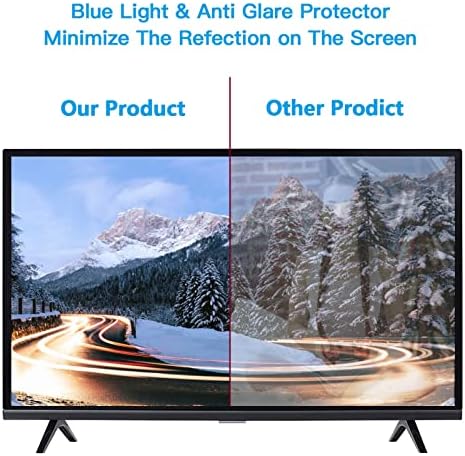 Kelunis TV Screen Protector, 42-75 polegadas anti-Glare/Anti Blue Light/Anti Scratch/Ultra-Clear Film, LIVER ELECIAL PARA LCD,