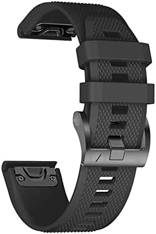 Gikos 22 26mm de faixa de vigilância para Garmin Fenix ​​7x 7 5 5x 3hr 6x 6 Pro 935 Relógio inteligente Liberação rápida Silicone