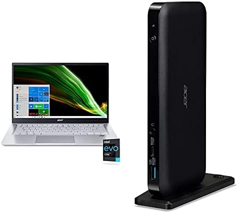 Acer Swift 3 Intel EVO Fin e Lapto Lapto-SF314-511-7412 | 14.0 'Full HD IPS | Intel Core i7-1165G7 | Intel Iris XE Graphics