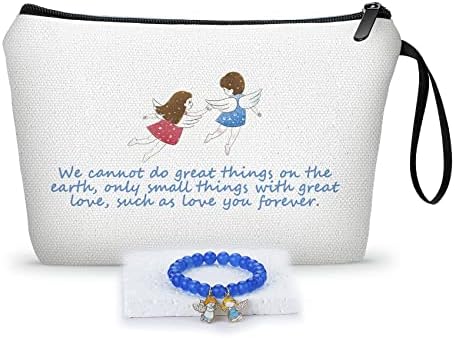 Presente do Dia dos Namorados de Seamoon para seu casal de mulheres namoradas, com contas de bracelete+conjunto de presentes de