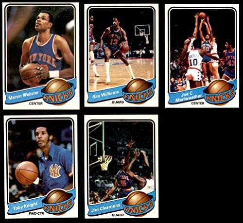 1979-80 Topps New York Knicks Equipe New York Knicks NM Knicks