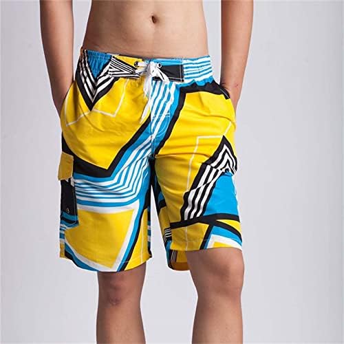 Shorts shorts bmisEgm para homens casuais casuais shorts de praia de traço de tração com shorts de prancha de cintura elástica
