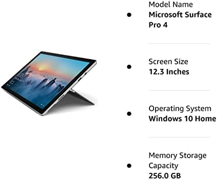 Mais recente Microsoft Surface Pro 4 tablet 6ª geração Windows 10 Professional