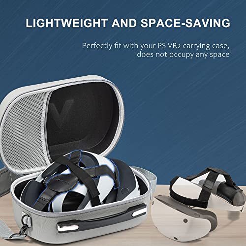 A alça da cabeça ajustável zurótica para PlayStation VR2, equilibra a pressão da cabeça, reduz a gravidade e fornece