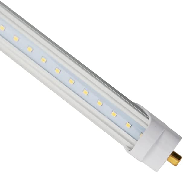 GreenlightDepot 8ft 40W Tubo linear LED - soquete FA8 - Bypass -