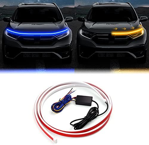 Carro LED de Jupizeus sob tira leve de tira leve Tiras de motor automotivo LED LED LUZ DO LUZ DO IP66 DIA DIA DIA ACESSÓRIOS DE DECORAÇÃO