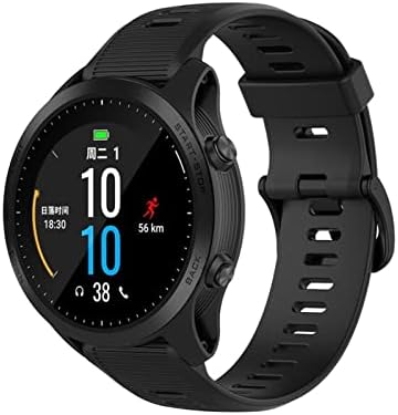 Iotup 22mm Silicone WatchBand para Garmin Forerunner 945 935 Assista Strap de pulseira Easy Fit Fit