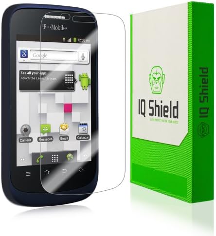 Protetor de tela do IQ Shield Compatível com ZTE Concord Liquidskin Anti-Bubble Film Clear