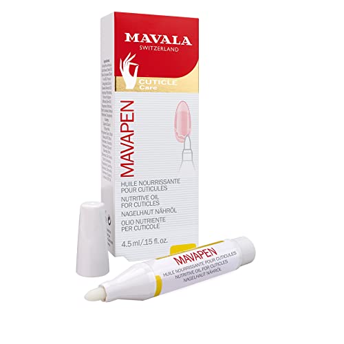 Mavala Mavapen | Reparo de cutícula com vitamina E | Reparos e nutre cutículas secas | Mantenha o contorno perfeito das