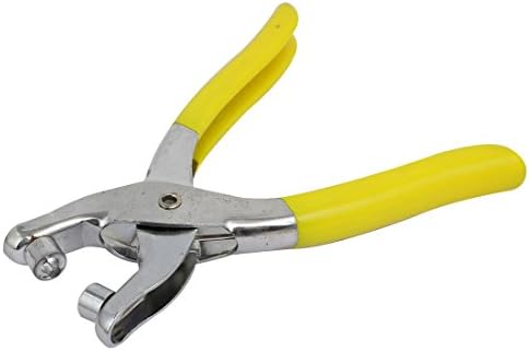 Aexit de 145 mm de comprimento Ferramentas operadas com manuseio amarelo Boleteiro Punto de couro Modelo da ferramenta:
