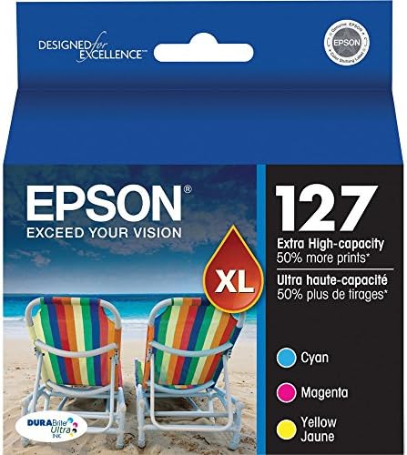 Cartucho de tinta Epson 127 Multipack de cores com conjunto de cartuchos