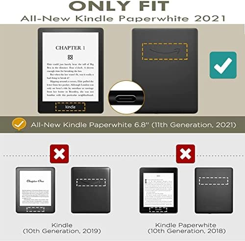 Paperwhite ebook 2021 Case compatível com 6,8 Kindle Paperwhite 11th Generation Animals Garos de sol fofos Cobert