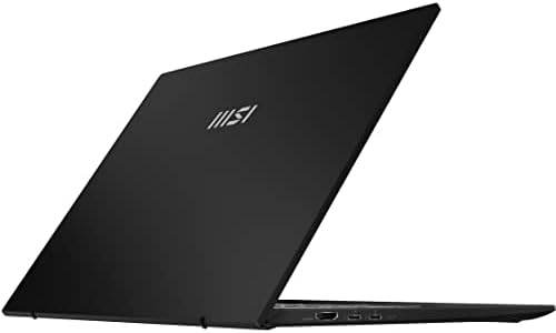 MSI Summit E14 EVO 14,0 FHD+ Laptop profissional Ultra Thin: Intel Core i5-1240p IRIS XE 16GB LPDDR5 512GB NVME SSD, USB tipo C/ carregamento em PD, Thunderbolt 4, TPM 2.0, Win 11 Pro: Black A12m-0