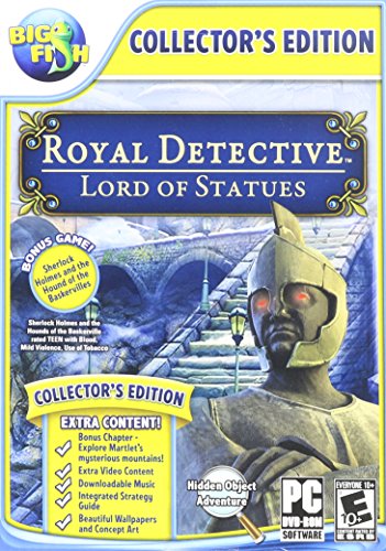 Royal Detective: O Senhor das Estátuas com Bônus Game: Sherlock Holmes: The Hound of the Baskervilles - Collectors Edition - PC