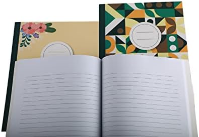 Somente Caderno de Composição Zest - Notebook Wide Regulado 70 Folhas para Adolescentes, Livros de Composição com Papel